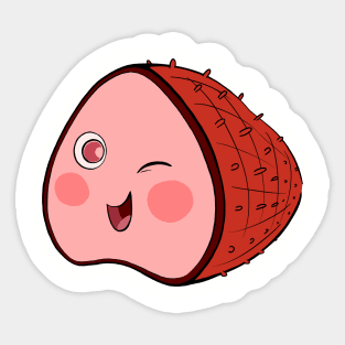 Winking Ham Sticker